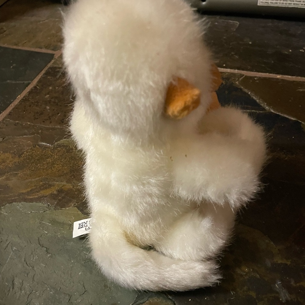 SOLDRBI plush white monkey - Picture 3 of 5